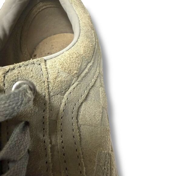 Vans Old Skool Stacked Embossed Check Platform Sneakers Shoes‎ Light Gray 7 - Picture 3 of 7